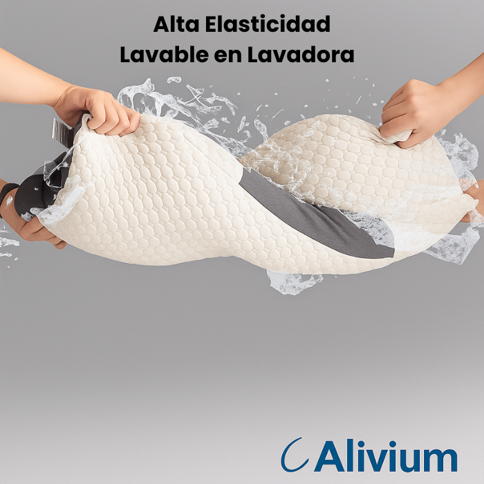 ALIVIUM® Almohada viscoelástica cervical