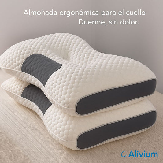 ALIVIUM® Almohada viscoelástica cervical